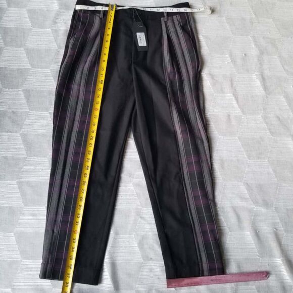 Disturbia Gambit Spliced Check Tapered Trouser - Picture 10 of 13